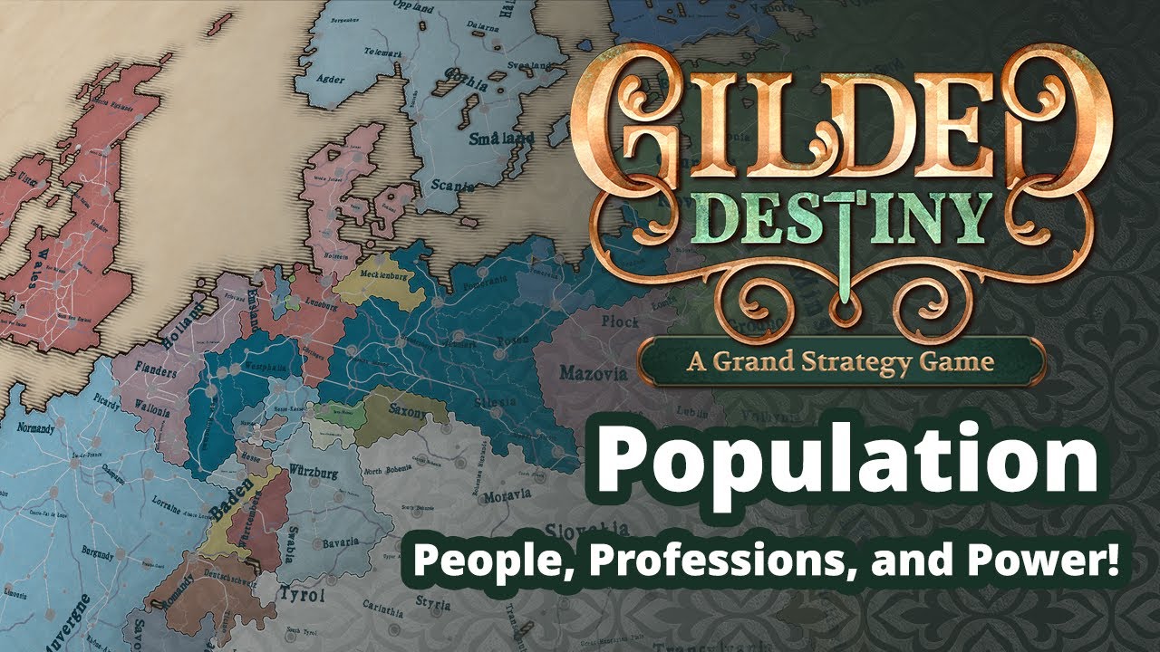 GildedDestiny's tweet card. People, Professions, and Power: Population Dynamics in Gilded Destiny...