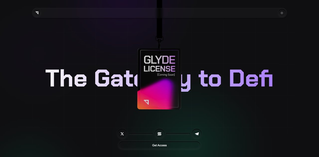 LifeOfJuan1's tweet card. Join Glyde's exclusive waitlist today. Connect your Twitter, upload your Solana wallet, and link your Telegram to secure early access to the future of Web3 social tools.