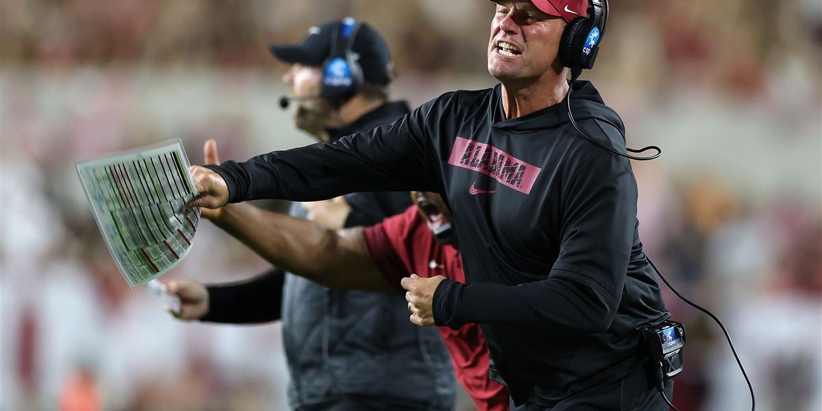 ByScarborough's tweet card. Alabama coach Kalen DeBoer mostly abstained from swearing in the past, but he's changed his coaching style this season and used more colorful language. He's got science on his side as studies are...