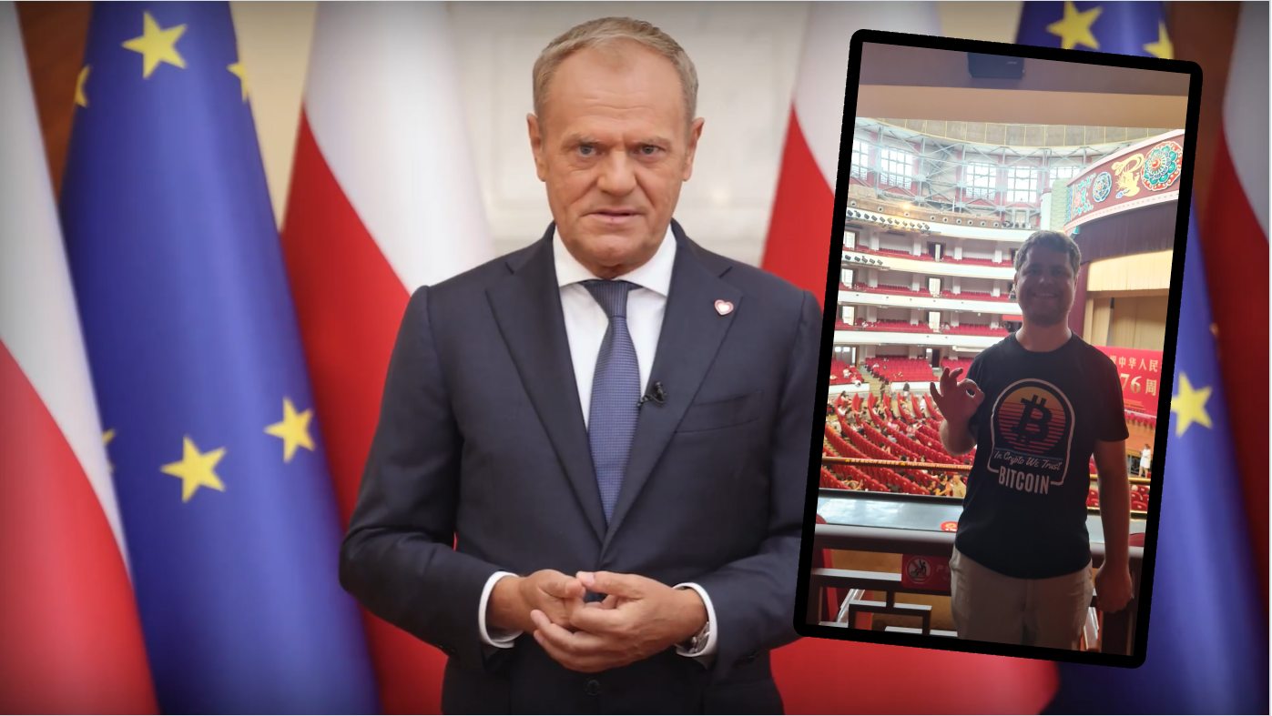 RadioWNET's tweet card. Fabien Keubel (AfD) porównuje Polaków do „Afroamerykanów Europy”. Tusk próbował to wykorzystać i uderzyć w PiS i Konfederację. Mentzen i Kaczyński odpowiadają – jeden faktami, drugi historią.