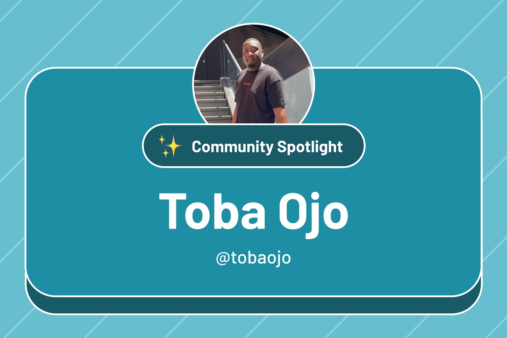 frontendmentor's tweet card. From tutorial hell to professional frontend developer. Toba's journey took 2.5 years, a layoff, and a complete mindset shift about how to learn. Here's how he did it.