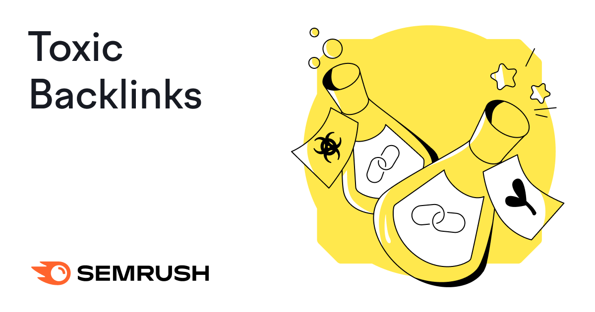 SEORescue's tweet card. Toxic backlinks are incoming links that harm your site’s search visibility or have the potential to.