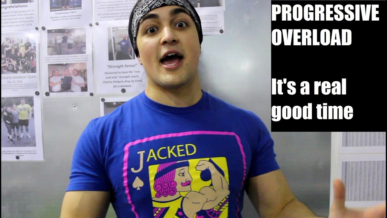 itsslimpossible's tweet card. PROGRESSIVE OVERLOAD: The Key For Size & Strength