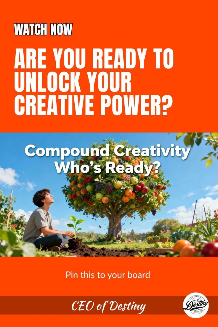 Ceo_of_Destiny's tweet card. Unlock Your Creative Potential with Compound Creativity