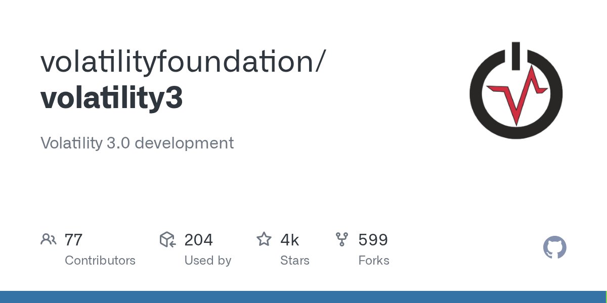chargen's tweet card. Volatility 3.0 development. Contribute to volatilityfoundation/volatility3 development by creating an account on GitHub.
