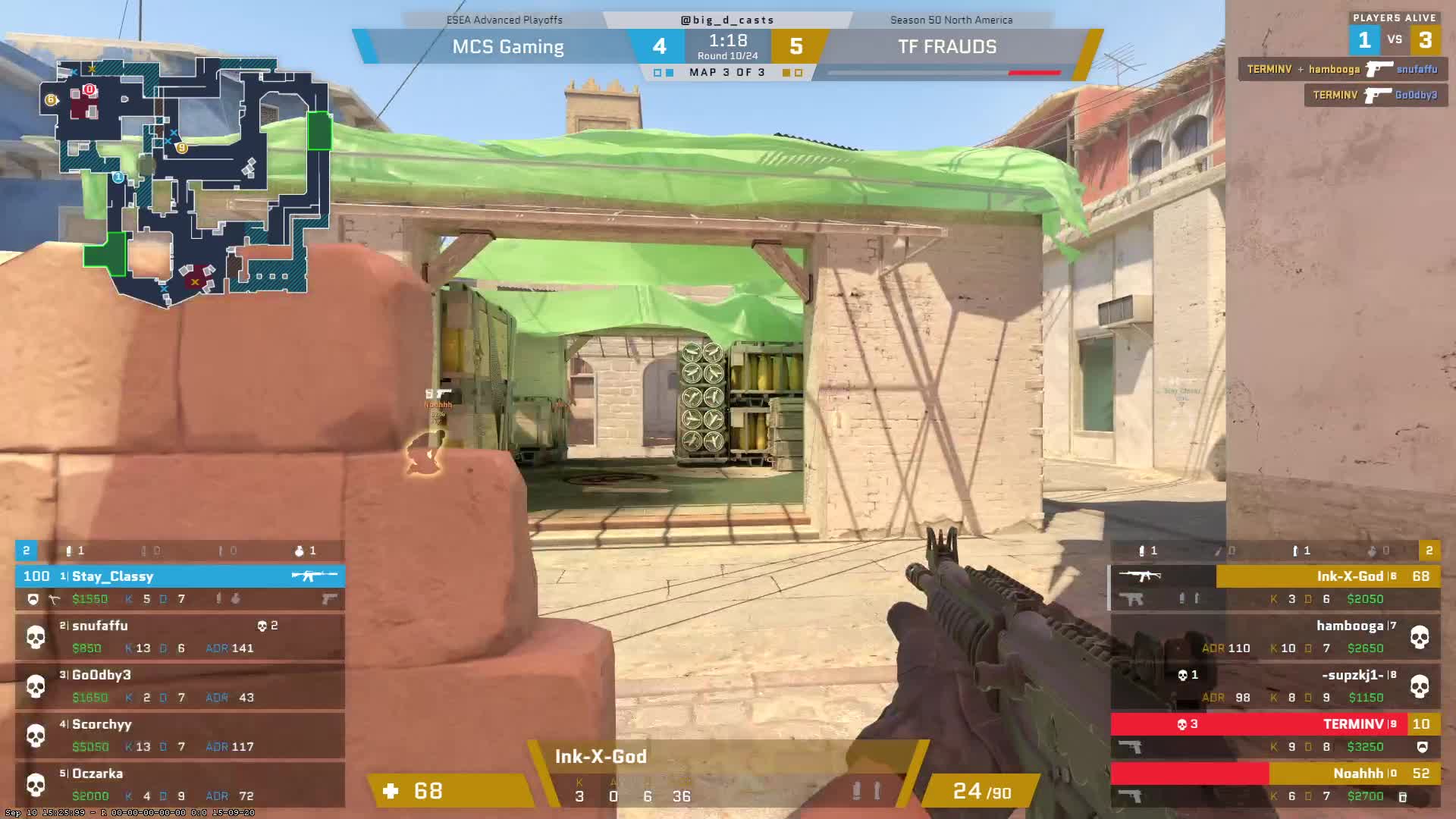 Stay_ClassyCS's tweet card. TakeFlyteGG - Classy 1v3