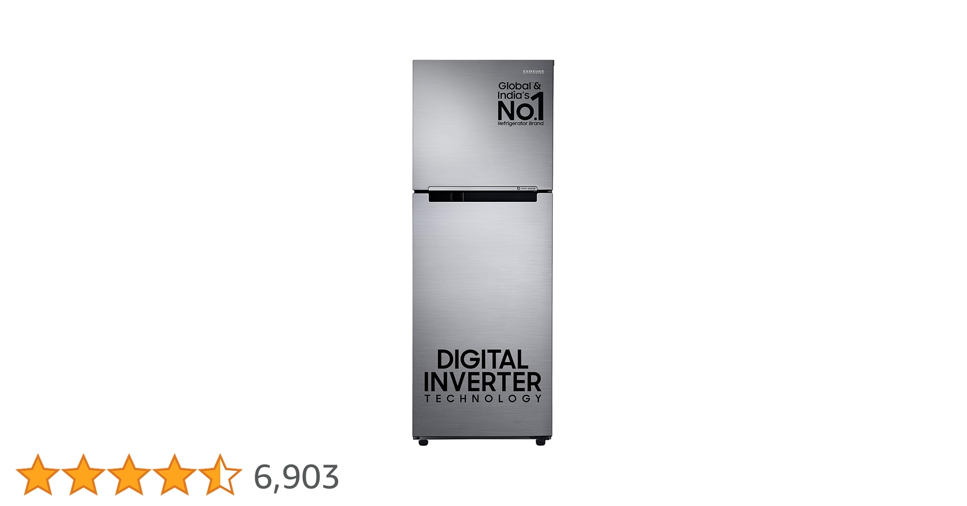 AllDealsInd's tweet card. Experience the ultimate convenience and efficiency with this Samsung Frost Free refrigerator. The Digital Inverter technology provides great efficiency, long lasting performance while being whisper...