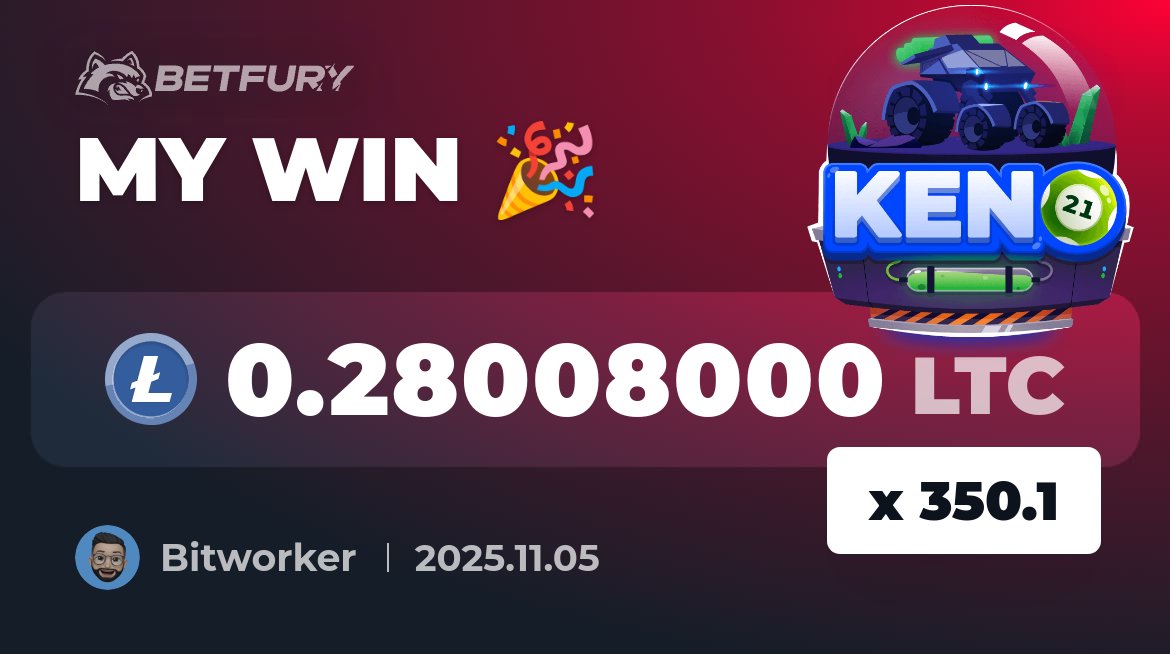bitworker2's tweet card. Give crypto keno a try for quick wins. Play the Keno casino game by BetFury and watch the numbers fall. Refine your Keno strategy, and aim for the jackpot.