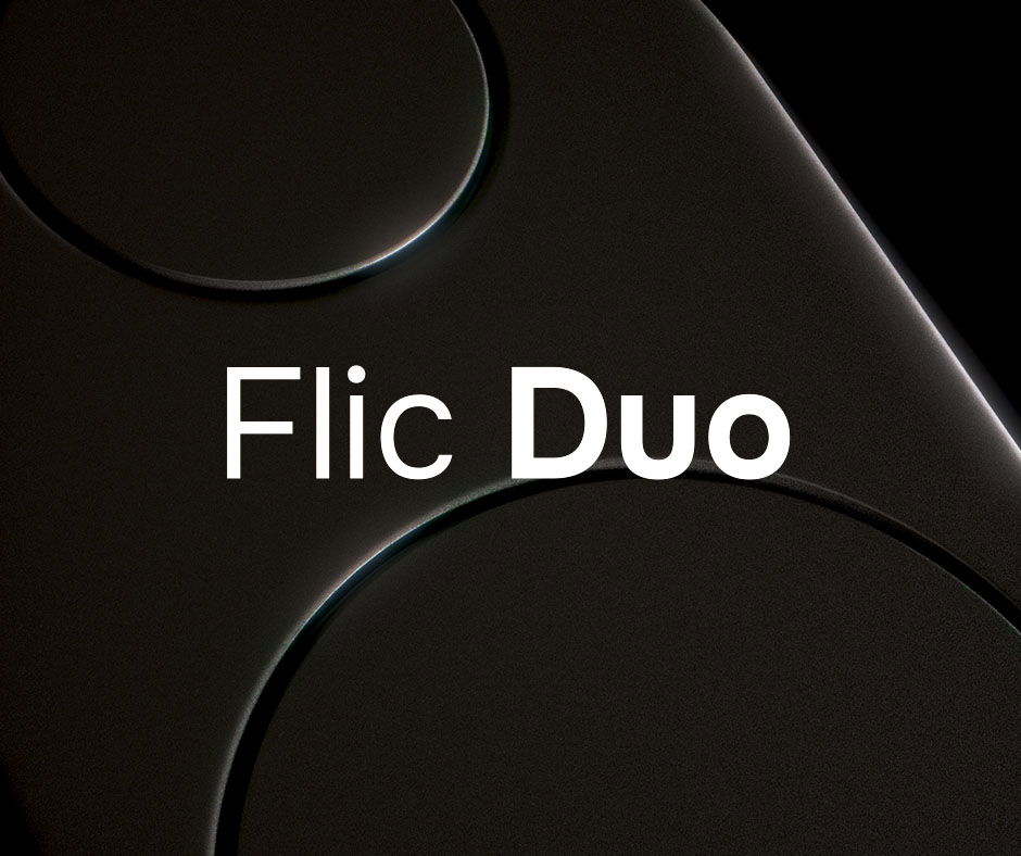 mpgibbs's tweet card. Join the Flic Duo Waitlist