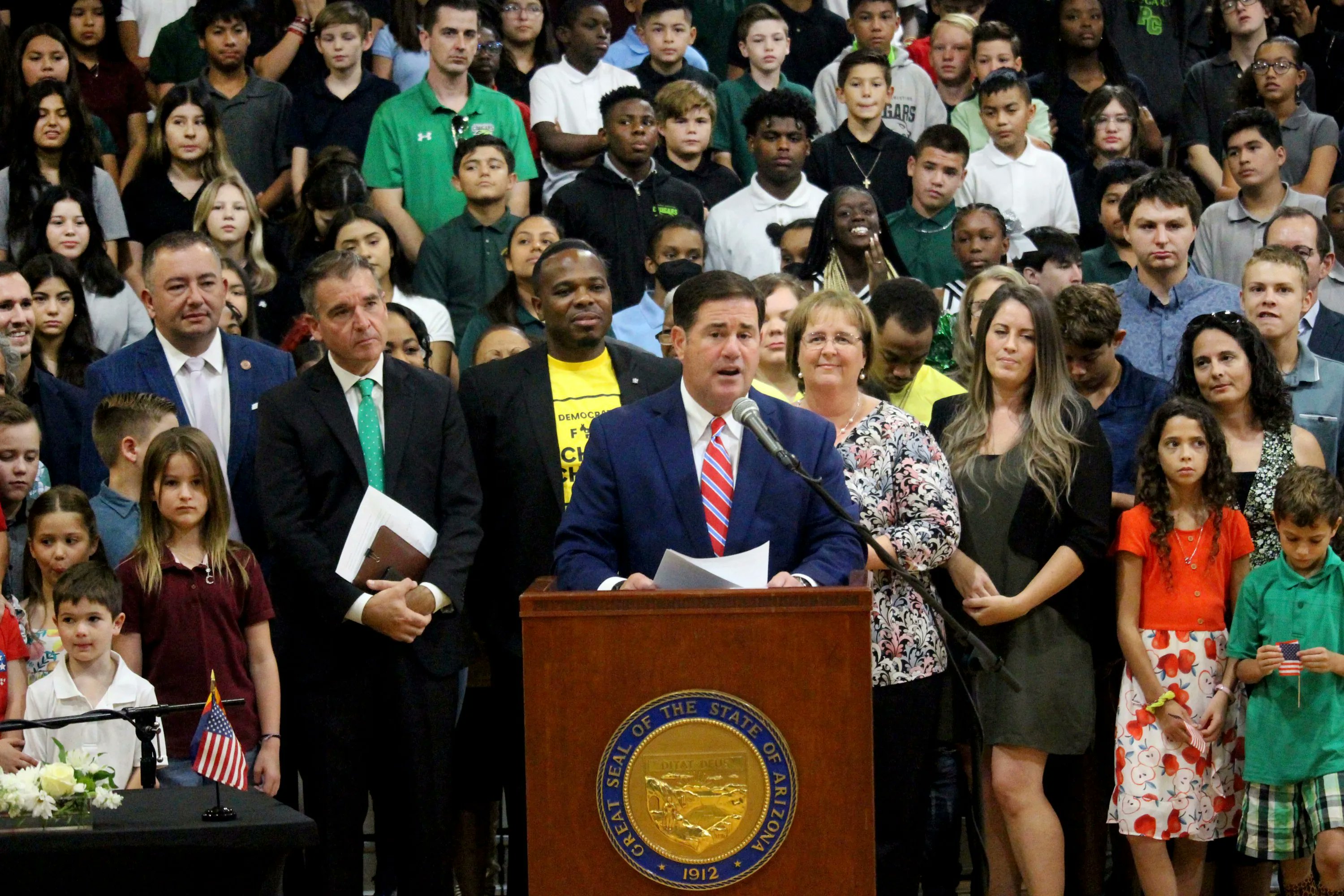 Phil_Lewis_'s tweet card. Arizona, the model for voucher programs across the country, has spent so much money paying private schoolers’ tuition that it’s now facing hundreds of millions in budget cuts to critical state...