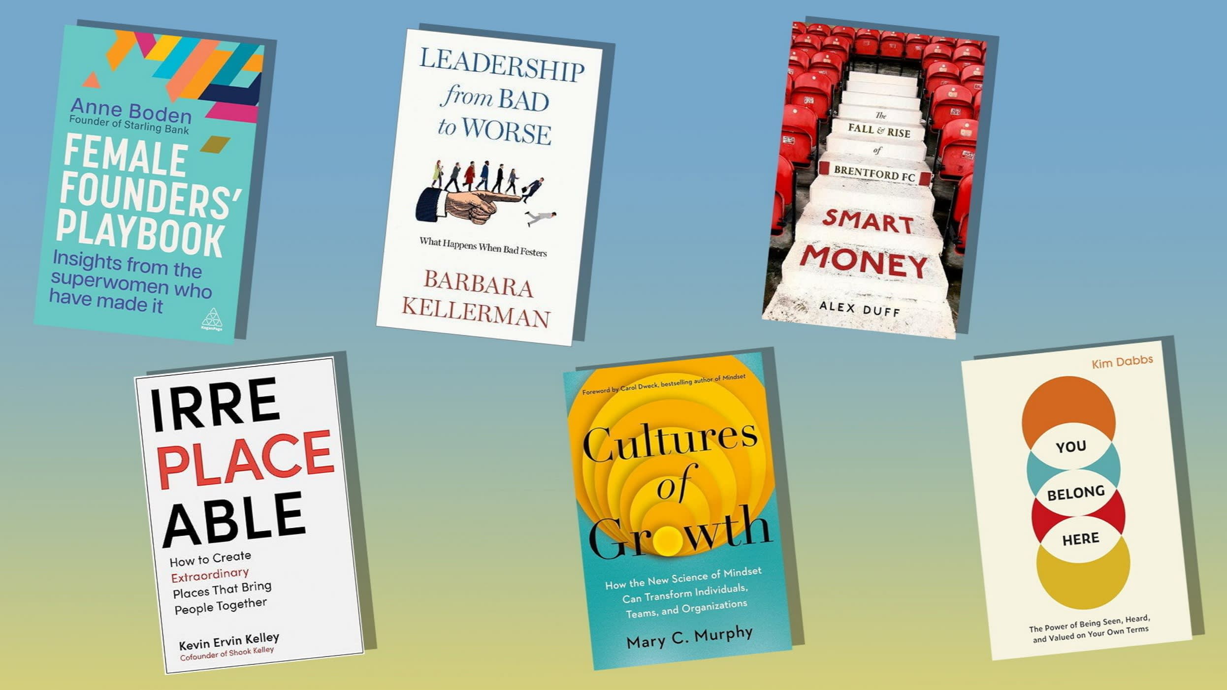 bizbookpr's tweet card. The power of place, women starting start-ups and the good, bad and ugly of management