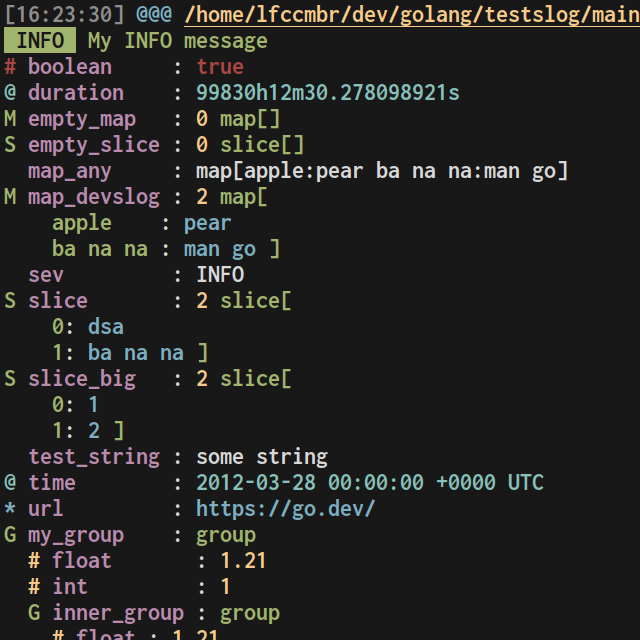 GolangCZ's tweet card. devslog - Go slog.Handler for development. Contribute to golang-cz/devslog development by creating an account on GitHub.
