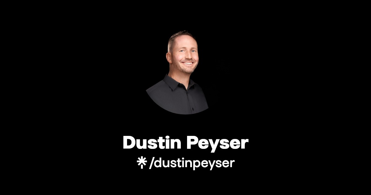 DustinMPeyser's tweet card. Linktree. Make your link do more.