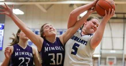 SportsHubBlog's tweet card. In a battle of turnovers, 10-0 runs, different lead changes, Noah Maulsby’s fifth-ranked Ravenna girls basketball team fell to Taylor Maulsby’s Minden team, 50-45.