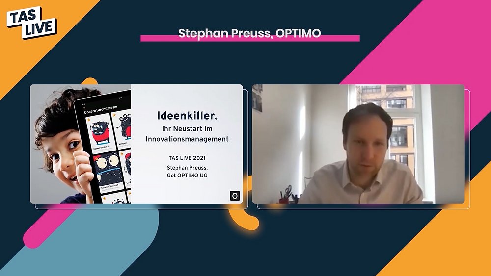 get_optimo's tweet card. Auf dem Online Event für Entscheider und Akteure im Kundenservice der TAS Live am 04.03.2021 stellte Stephan Preuss, Geschäftsführer der GET OPTIMO UG, vor, wie Innovationsmanagement richtig funkti...