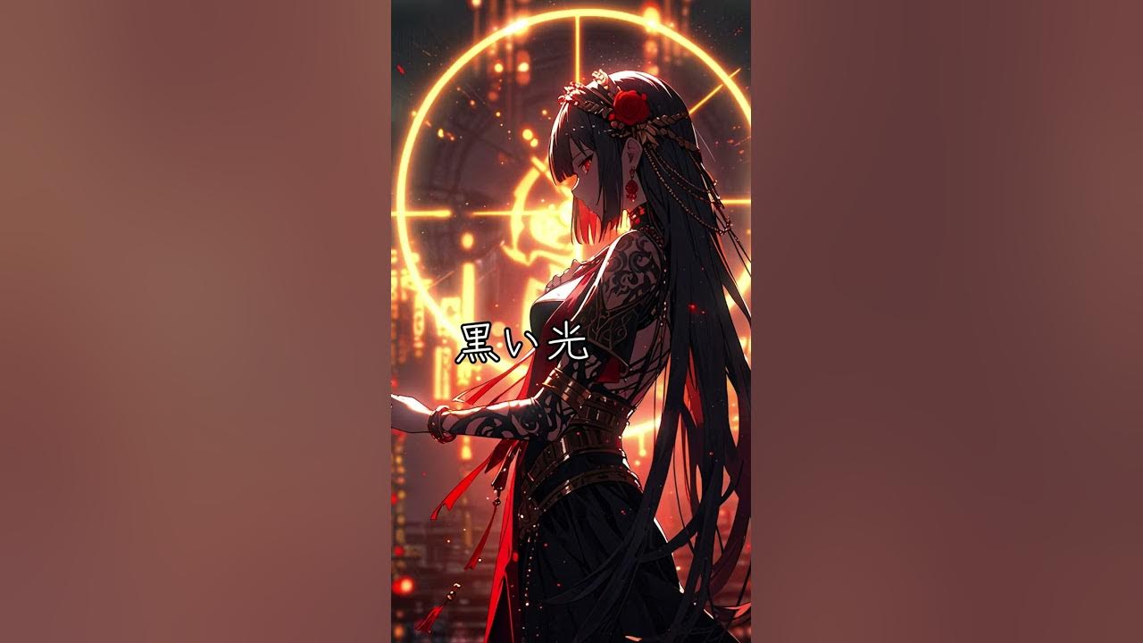 LoFiEvolution's tweet card. 【AI】黒い光【ボカロ】 #ai #歌ってみた #ロック #anime