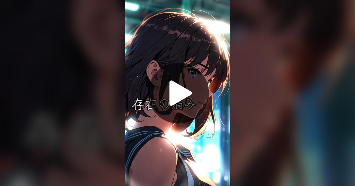 LoFiEvolution's tweet card. 47 likes, 10 comments. “存在の痛み”