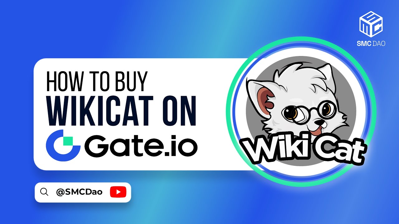 smcdao's tweet card. How To Buy Wikicat On Gate.io