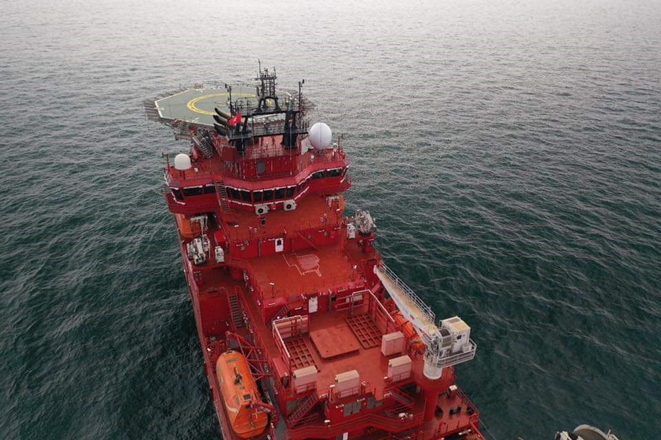 TheShippingGuru's tweet card. On offer is a Multipurpose Subsea Dive Support & Construction Vessel of MT6023 design that is ready for delivery before the end of the year. Keen sellers now!L/B/D: 103.15M/23.00M/12.80MDNVGL + 1A1 -...