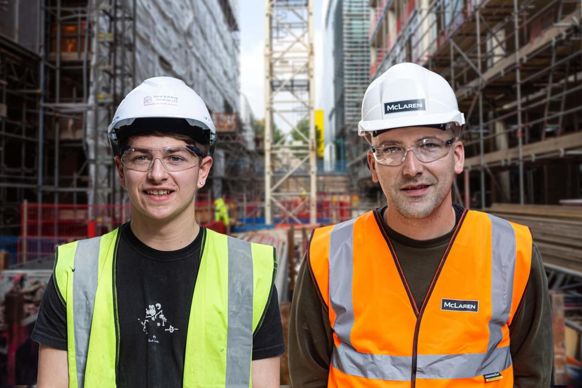 EdwardStQuarter's tweet card. All employees, most of whom have no industry experience, will be eligible for an upskilling programme to gain formal construction qualifications such as NVQs.