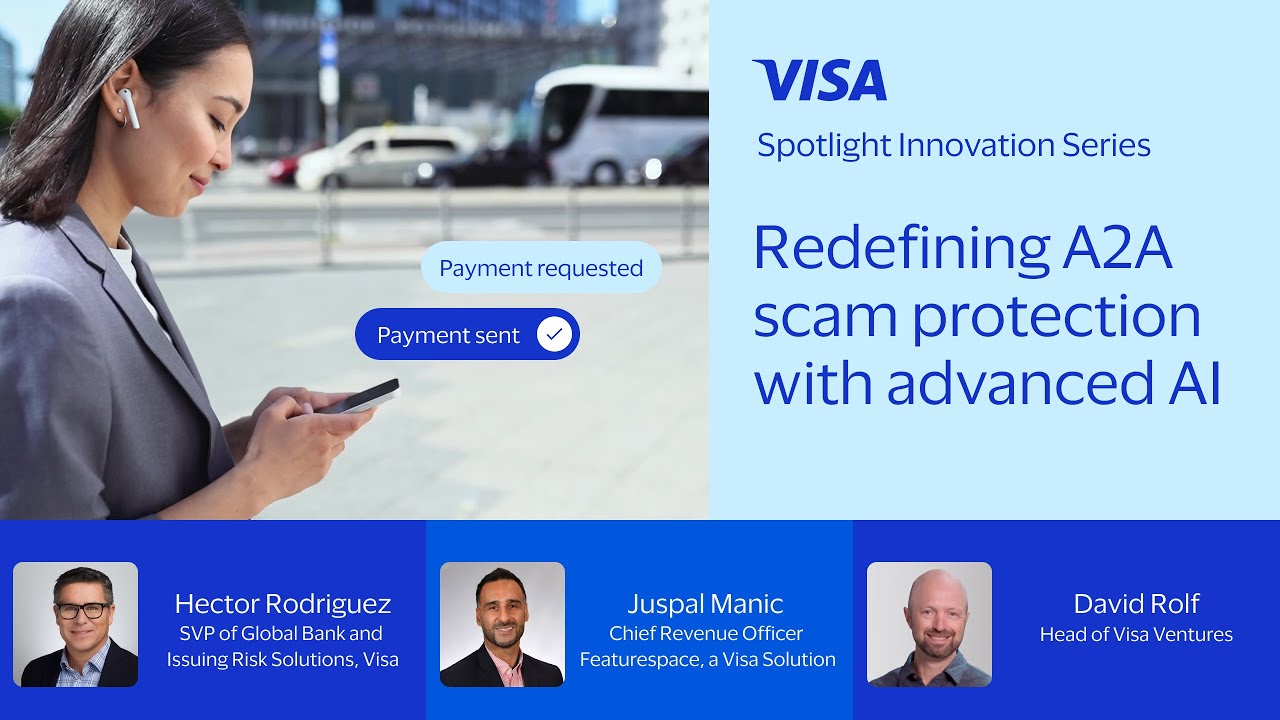 crblake's tweet card. Visa Spotlight: Redefining A2A Scam Protection with Advanced AI