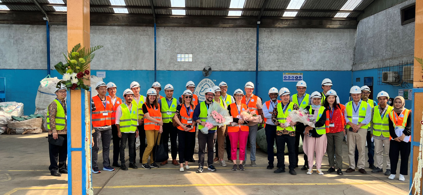 CirculateCap's tweet card. Prevented Ocean Plastic™ Southeast Asia (POPSEA) is proud to announce the grand opening of a new collection center on Jl. Pegangsaan Dua KM. 1, Kelapa Gading, North Jakarta, which is the next step in...