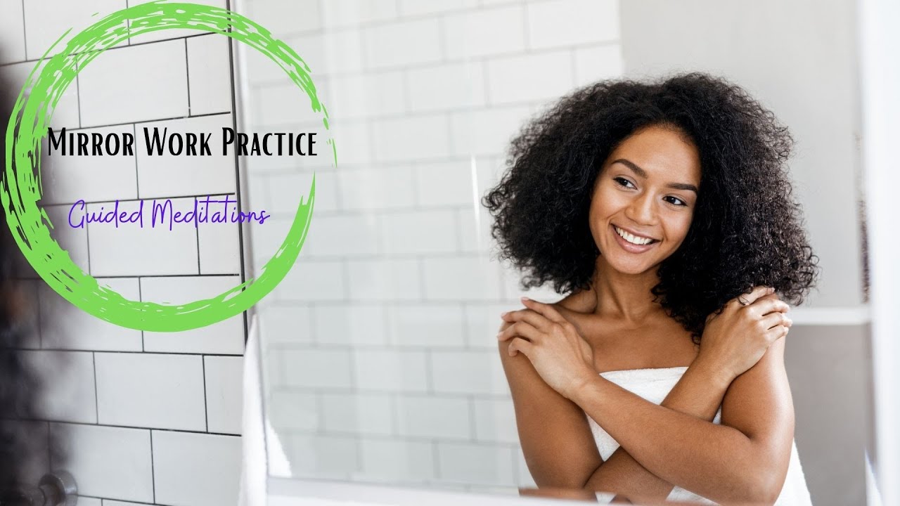 Streamvibes1's tweet card. Mirror Work Practice || 5 Minutes Mindfulness Meditation