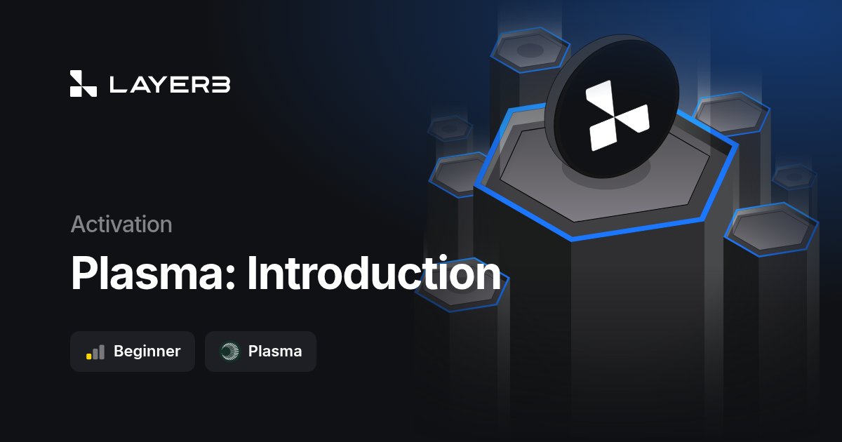 l3quest's tweet card. Explore Plasma.