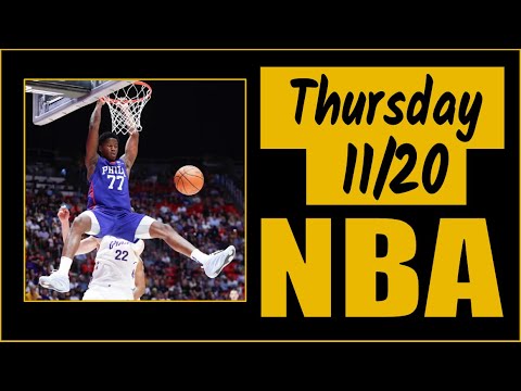 elixir_mixers's tweet card. Thursday NBA Best Bets Player Props for 11/20/25