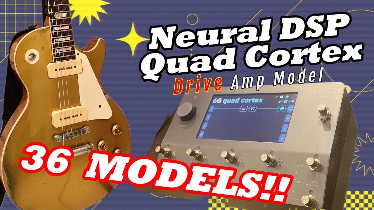 daikiendo_lucky's tweet card. 【弾き比べ】Neural DSP Quad Cortex の歪みアンプモデル比較！レスポール編