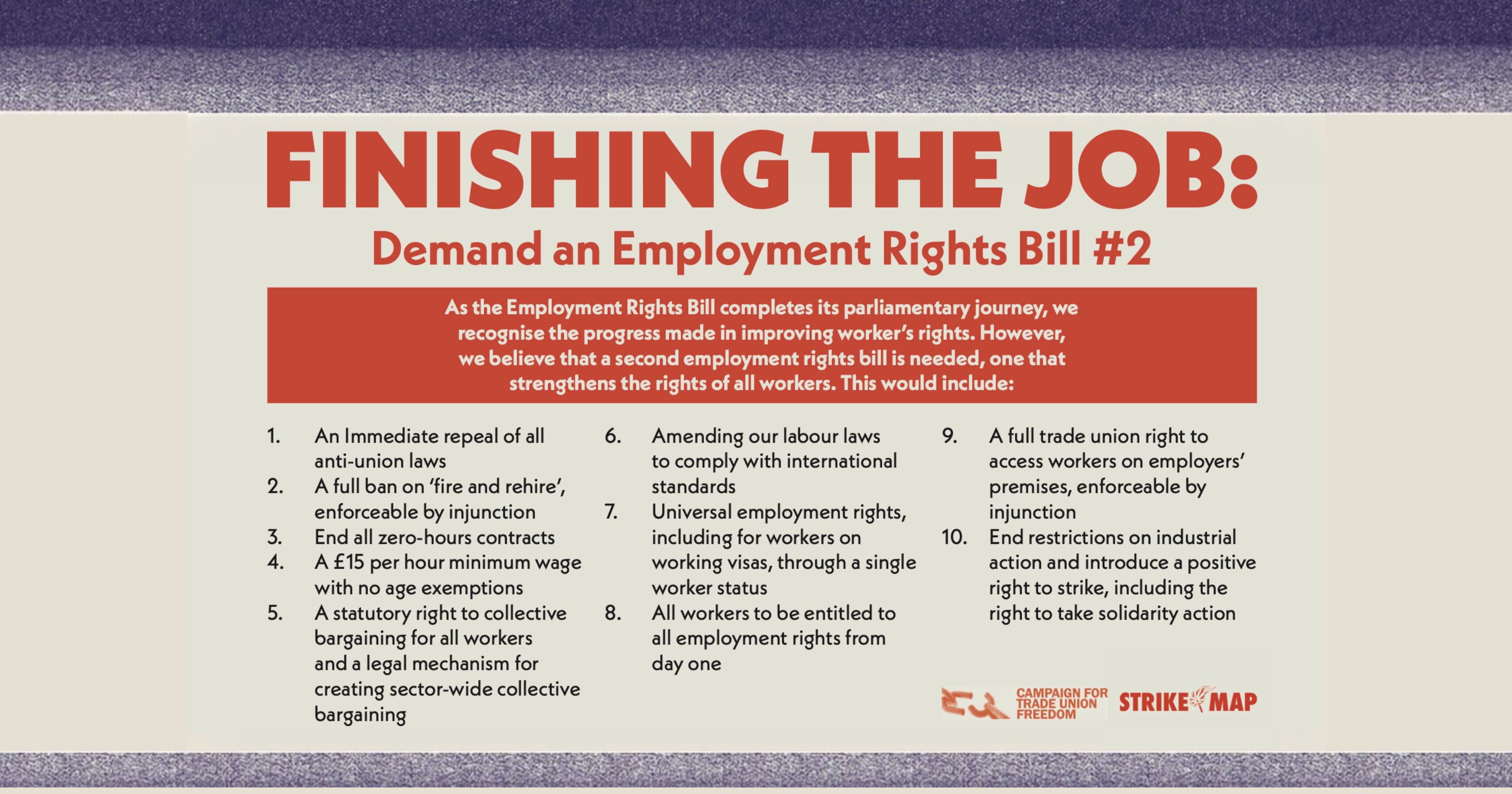 unitecomleeds's tweet card. Add your name to the calls for an employment rights bill #2.