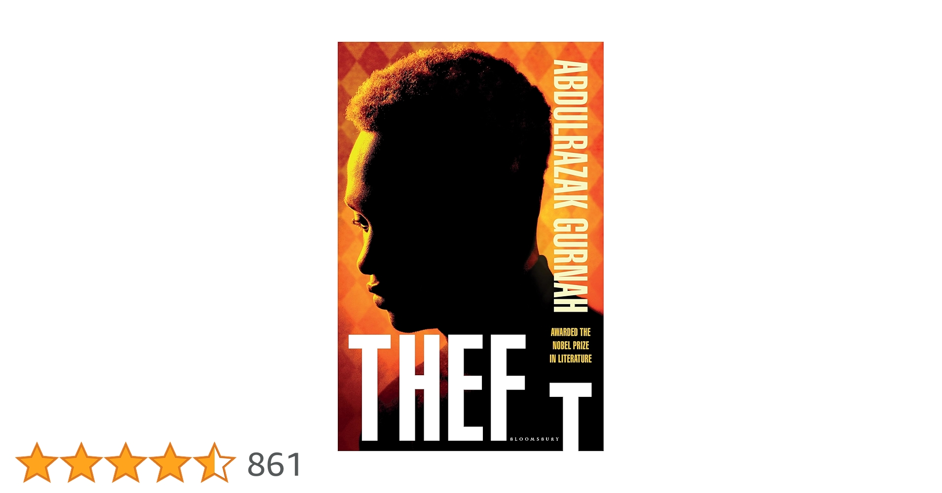 _Bookify's tweet card. Theft: By the winner of the Nobel Prize in Literature