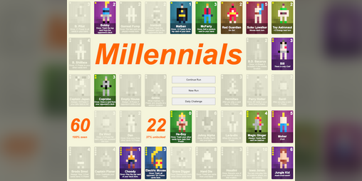 pieskucom's tweet card. Create powerful synergies with only 12 cards in your deck. Play in your browser