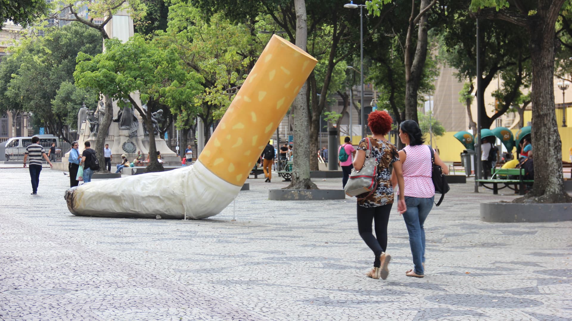 AshOrg's tweet card. Brazil is suing tobacco companies for costs associated with treating tobacco-related illnesses, a move health officials applauded.
