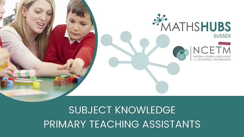 SEMathsHub's tweet card. We were thrilled to welcome over 34 Teaching Assistants from 18 schools across Sussex to the launch of this year’s Specialist Knowledge for Teaching Mathematics (SKTM) – TA Programme.