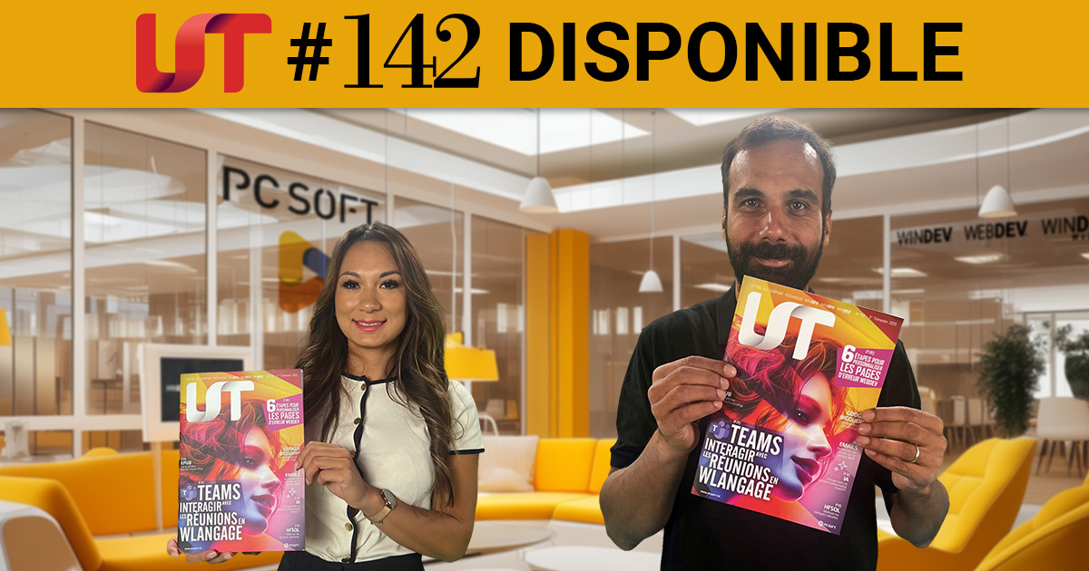 WINDEV's tweet card. La Lettre du Support Technique (LST) est le magazine de WINDEV, WEBDEV et WINDEV Mobile. C'est une revue technique trimestrielle (en français, en couleurs). Elle est accompagnée d'une clé USB qui...