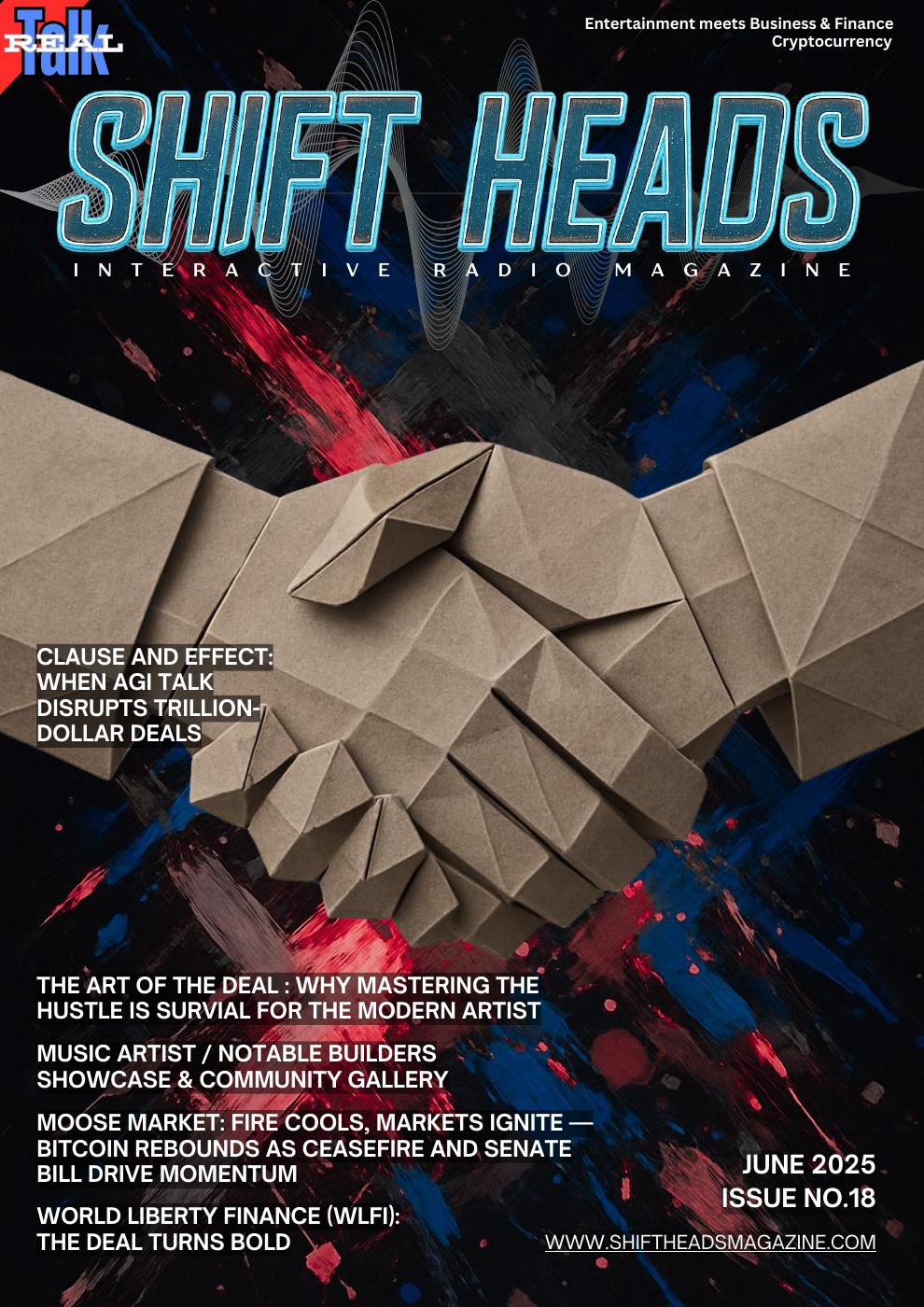 thenightshiftio's tweet card. Late Night Interactive Real Talk Radio Monthly Magazine Volume #18.