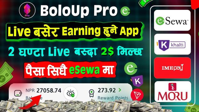 SagarProTech24's tweet card.                    Download App Description: BoloUp App is a popular live streaming platform in Nepal that allows users to earn money by going live and engaging with their audience. By streaming fo…