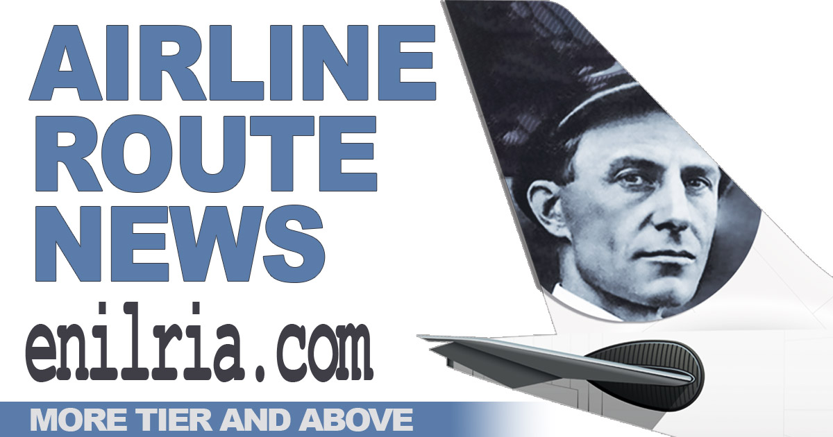 Enilria6's tweet card. Enilria.com: Airline Route News