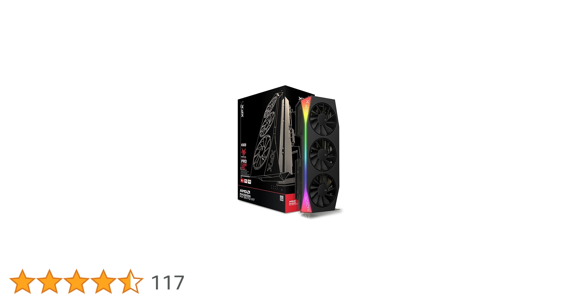 3cNRxZGcij99945's tweet card. XFX AMD Radeon RX 9070 XTシリーズ。