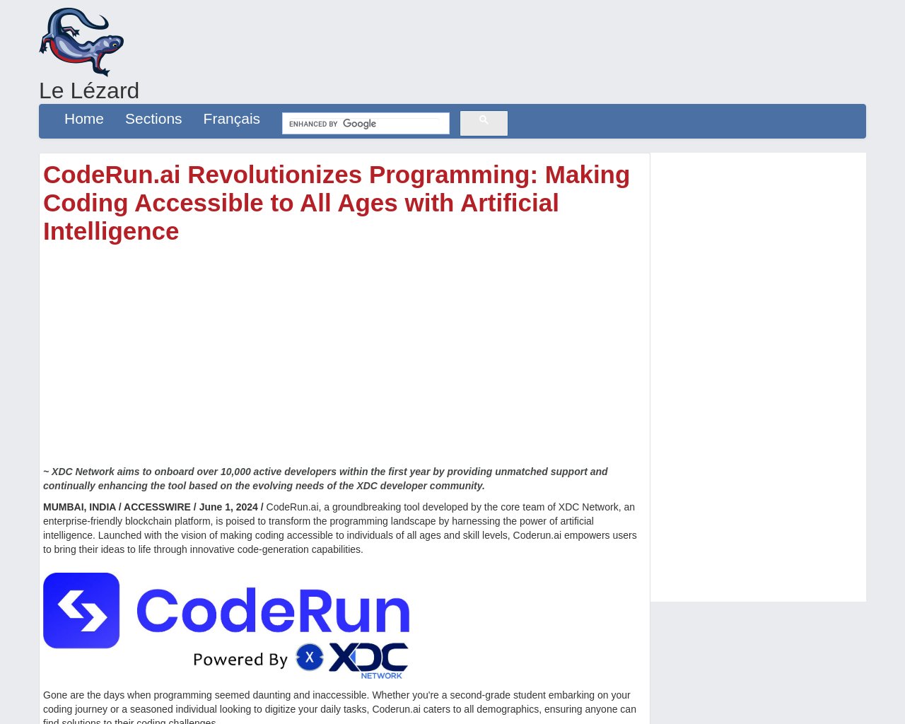 managetech_inc's tweet card. 要約: XDC Networkは、CodeRun.aiという画期的なツールを通じて、人工知能の力を活用してプロ