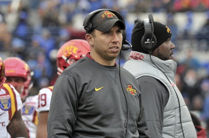 Heartland_CS's tweet card. There are certainly a ton of Matt Campbell rumors floating around the NFL coaching world. He's been listed as a "name to watch" for several teams. And while it seems incredibly unlikely Matt Campbell...