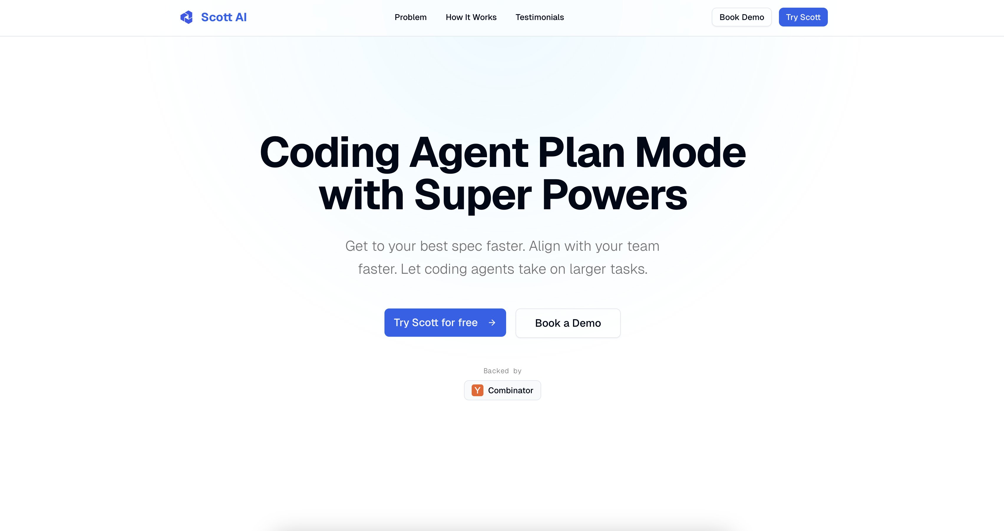 Fondocom's tweet card. Scott AI Launches: Coding Agent Plan Mode with Superpowers