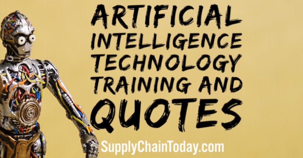 DavyWaters's tweet card. Collection of artificial intelligence technology training and quotes. This is a great way to learn about emerging technologies like AI, IoT and robotics.
