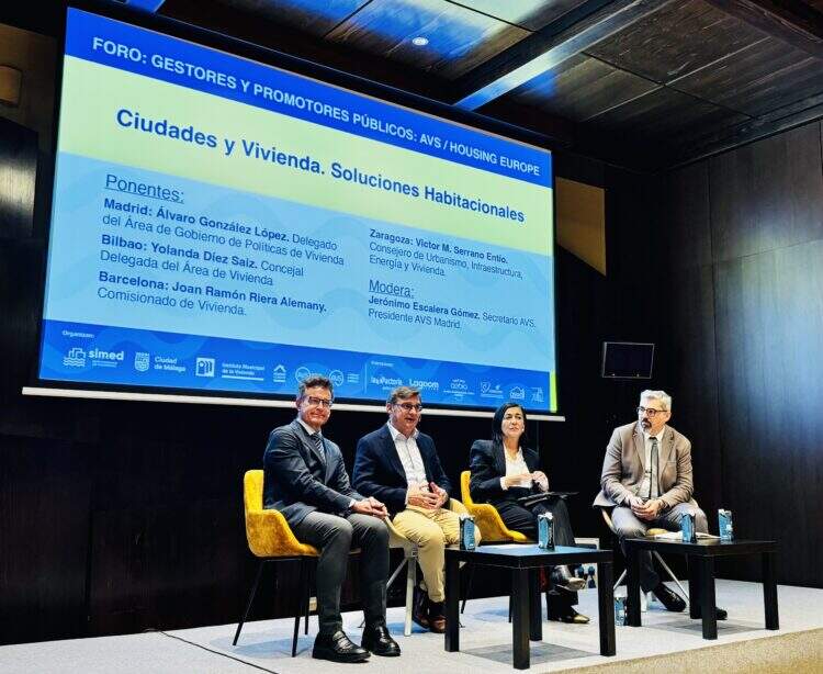 eldiariodmadrid's tweet card. Madrid expone en SIMED su estrategia de vivienda pública, coliving juvenil y nuevas vías de rehabilitación y suelo asequible, consolidándose como referente estatal