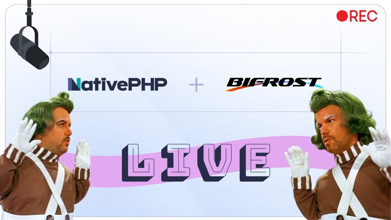 simonhamp's tweet card. NativePHP Live - 13th Nov 2025