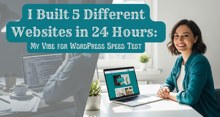 IncomeMC's tweet card. Build a live WordPress site in under an hour with AI. This Vibe for WordPress quick start guide includes 5 copy-paste prompts for portfolios, businesses, and more.