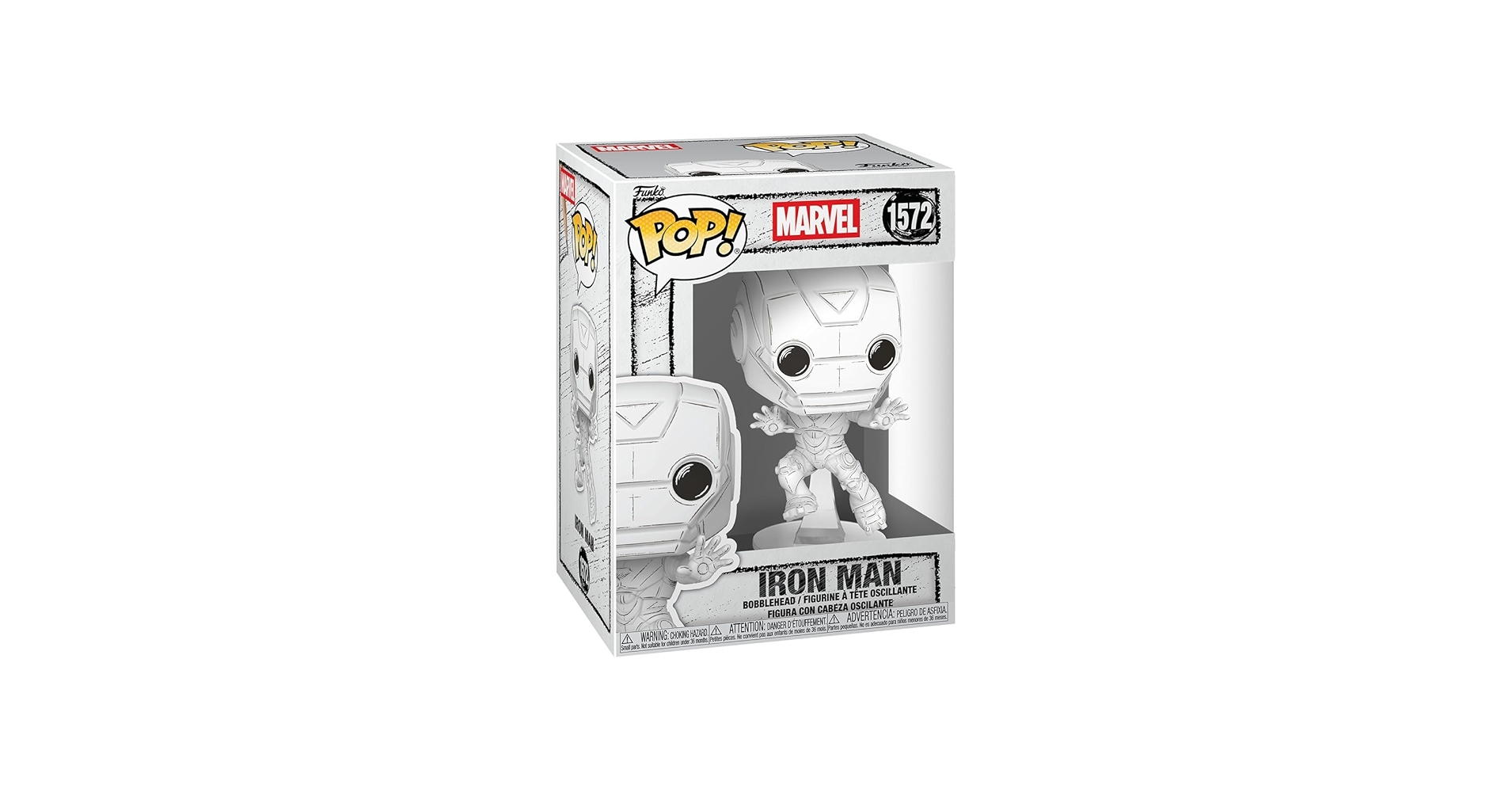 ToysTracker's tweet card. Give your collection a boost of heroism with POP! Iron Man! This genius inventor has seemingly sprung off the comic book page in a charming sketched deco. Now, he’s ready to take his place on the...