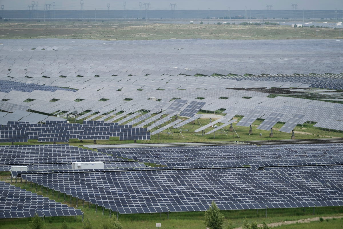 _matthewmorris's tweet card. China has been installing solar panels at a blistering pace, far faster than anywhere else in the world