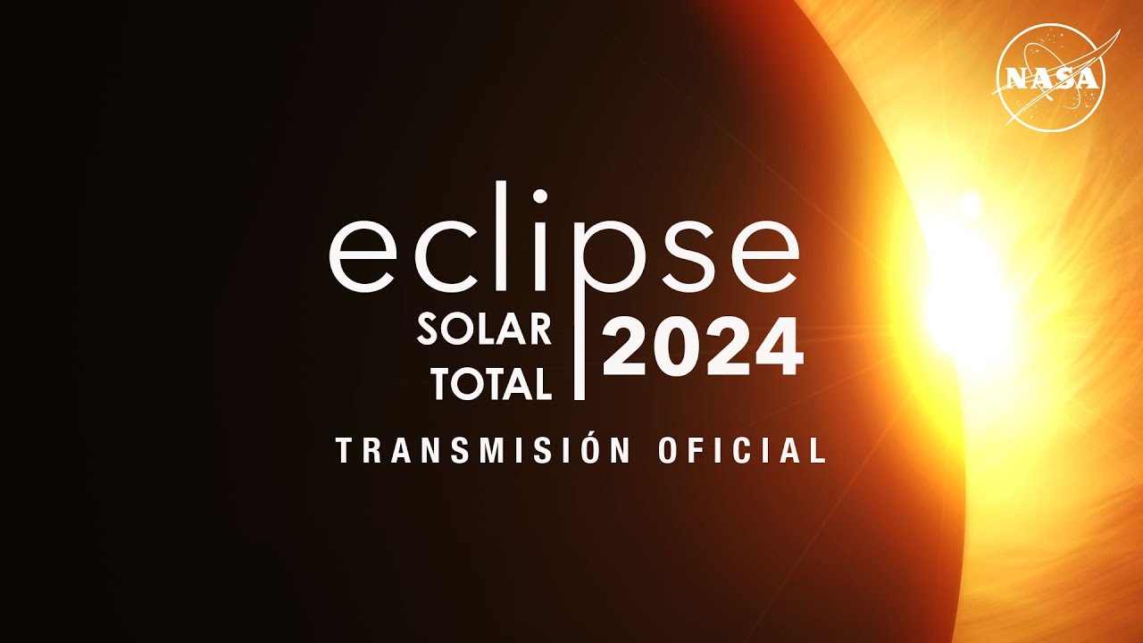 NASA's tweet card. Eclipse solar total 2024: Observa el eclipse con un experto de la...